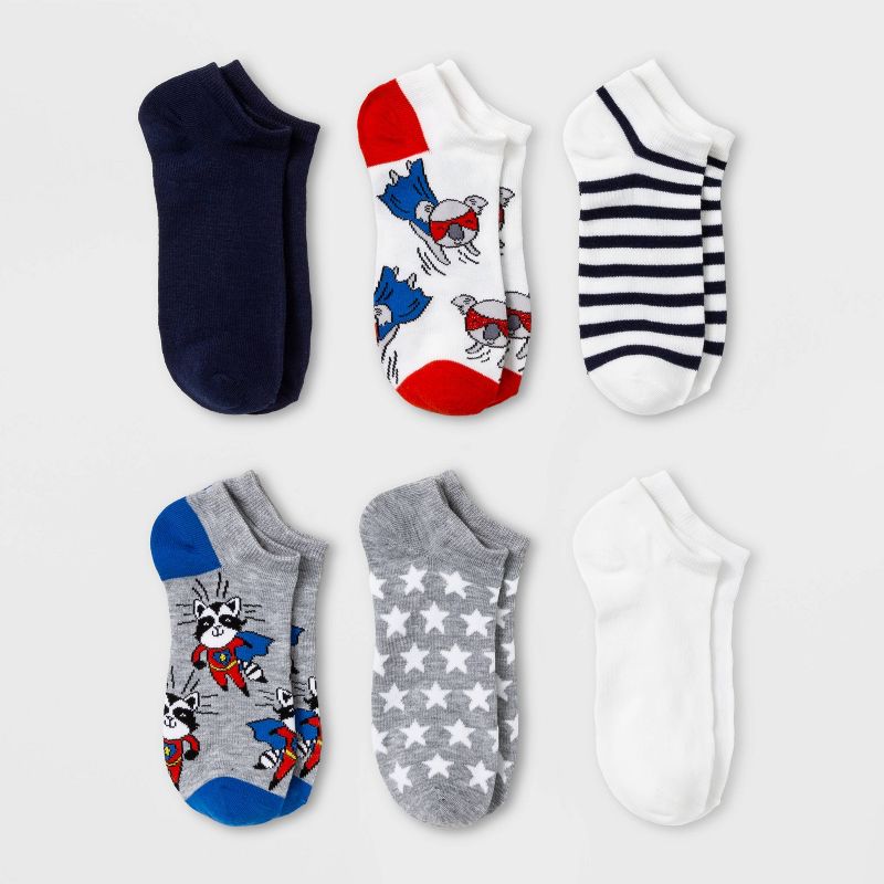 Women's Sparkly Hippo Low Cut Socks - Xhilaration™ Blue 4-10