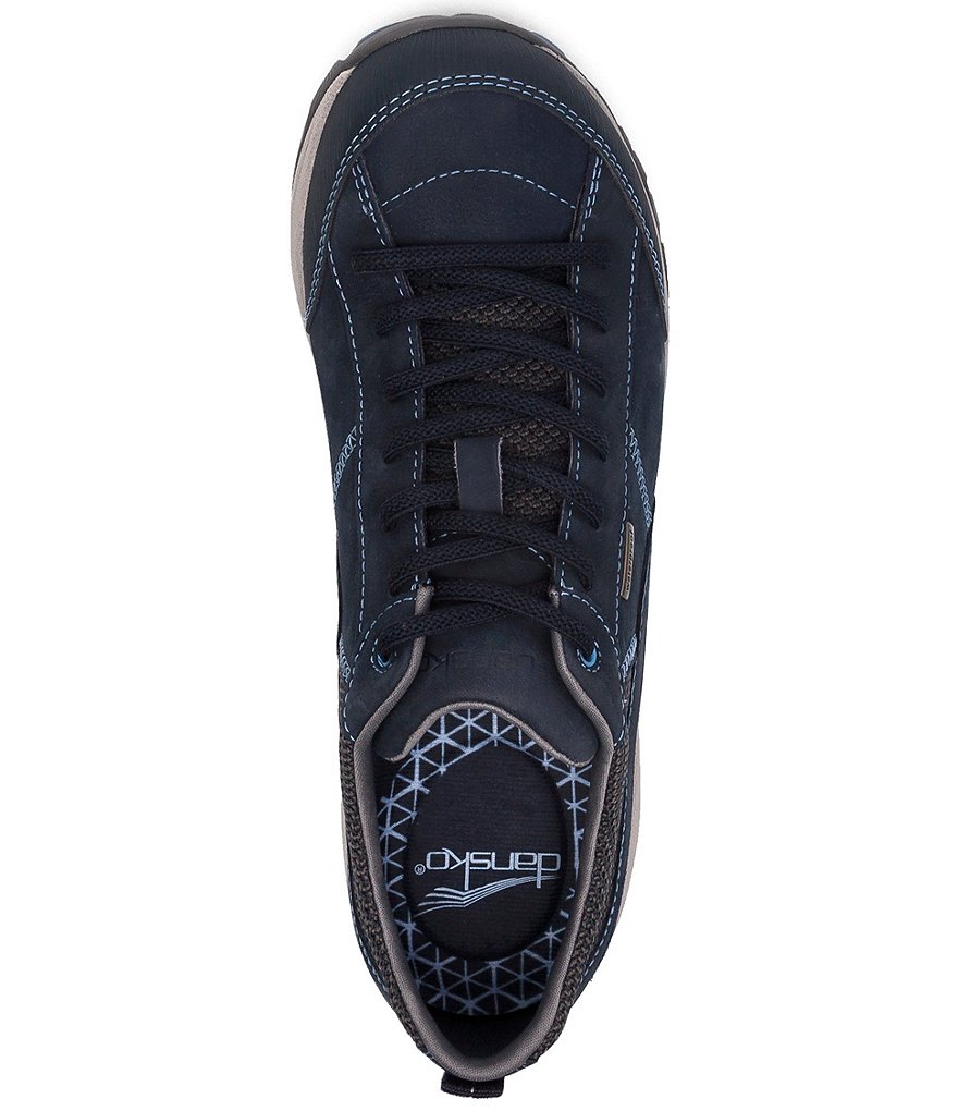 Dansko Women's Paisley Suede Waterproof Lace-Up Sneakers