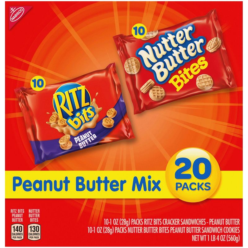 Nabisco Peanut Butter Mix Bites - 20ct/4oz
