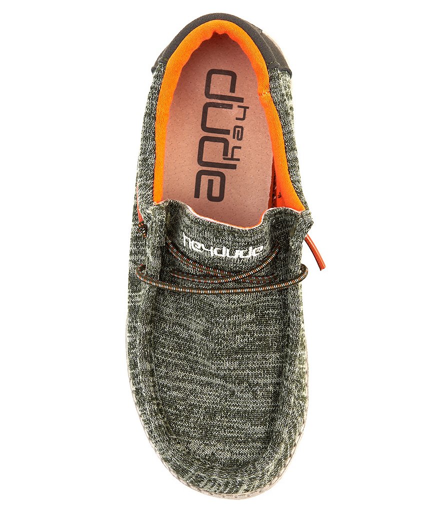 Hey Dude Boys' Wally Stretch Washable Slip-Ons (Toddler)