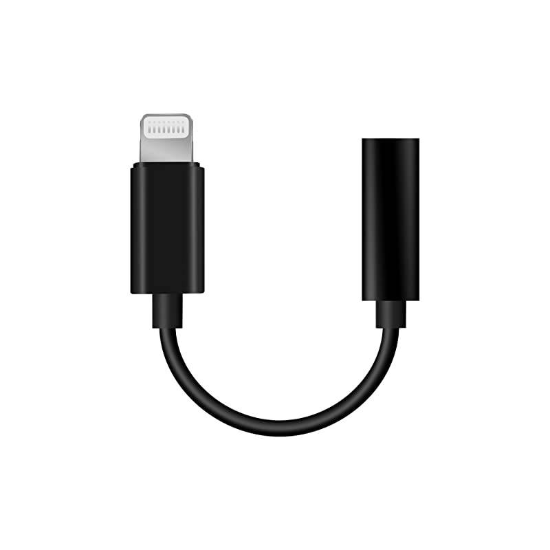 to 3.5 mm Headphone Jack Adapter MFi Certified Earphone Dongle Aux Cord Earbuds Audio Cable Converter Compatible with iPhone 12 11 Pro Max iPhone X XS XR Max iPhone 8 Plus 7 Plus RA1