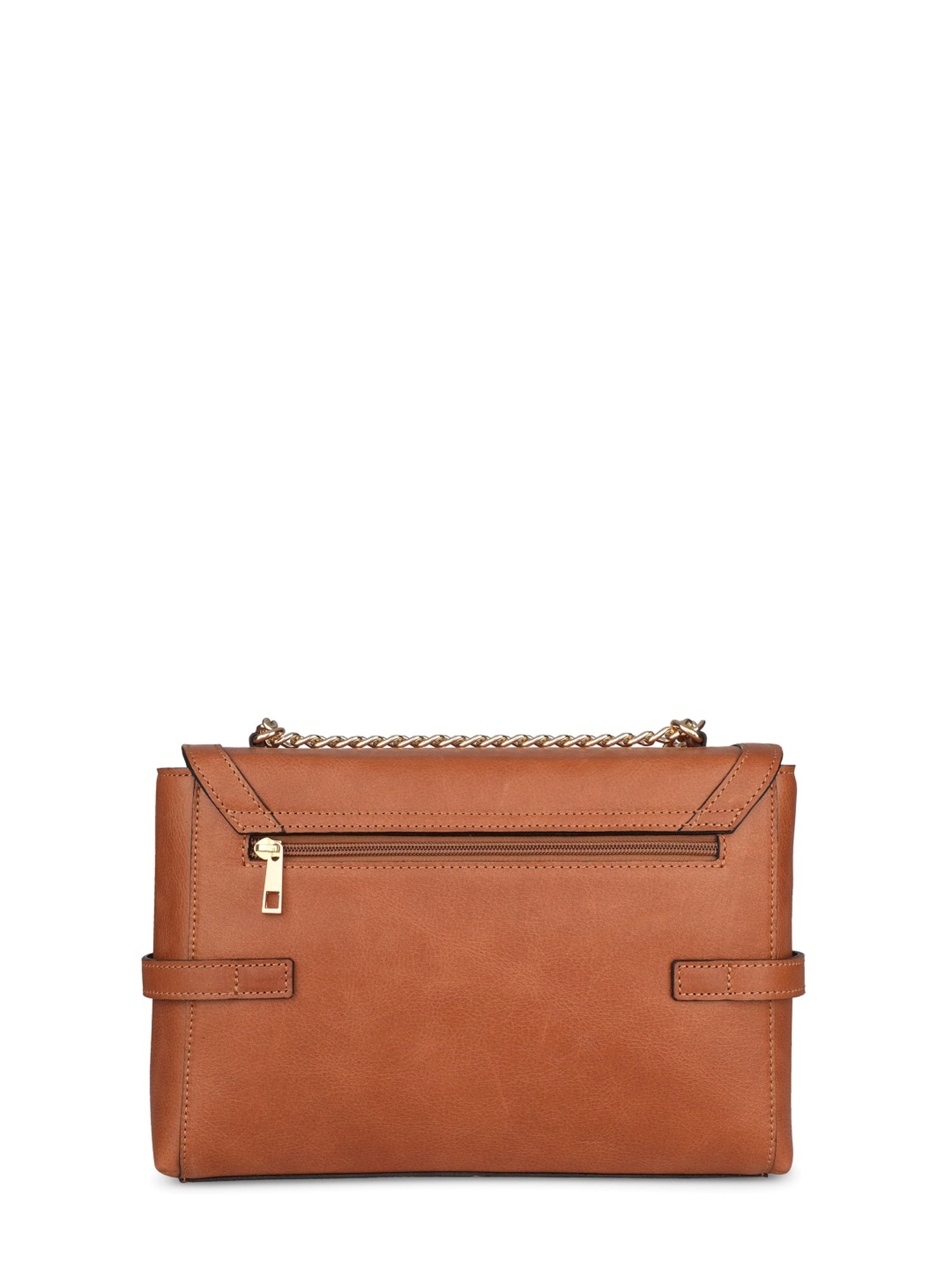 PELLE LUXUR Brown Medium Shoulder Bag