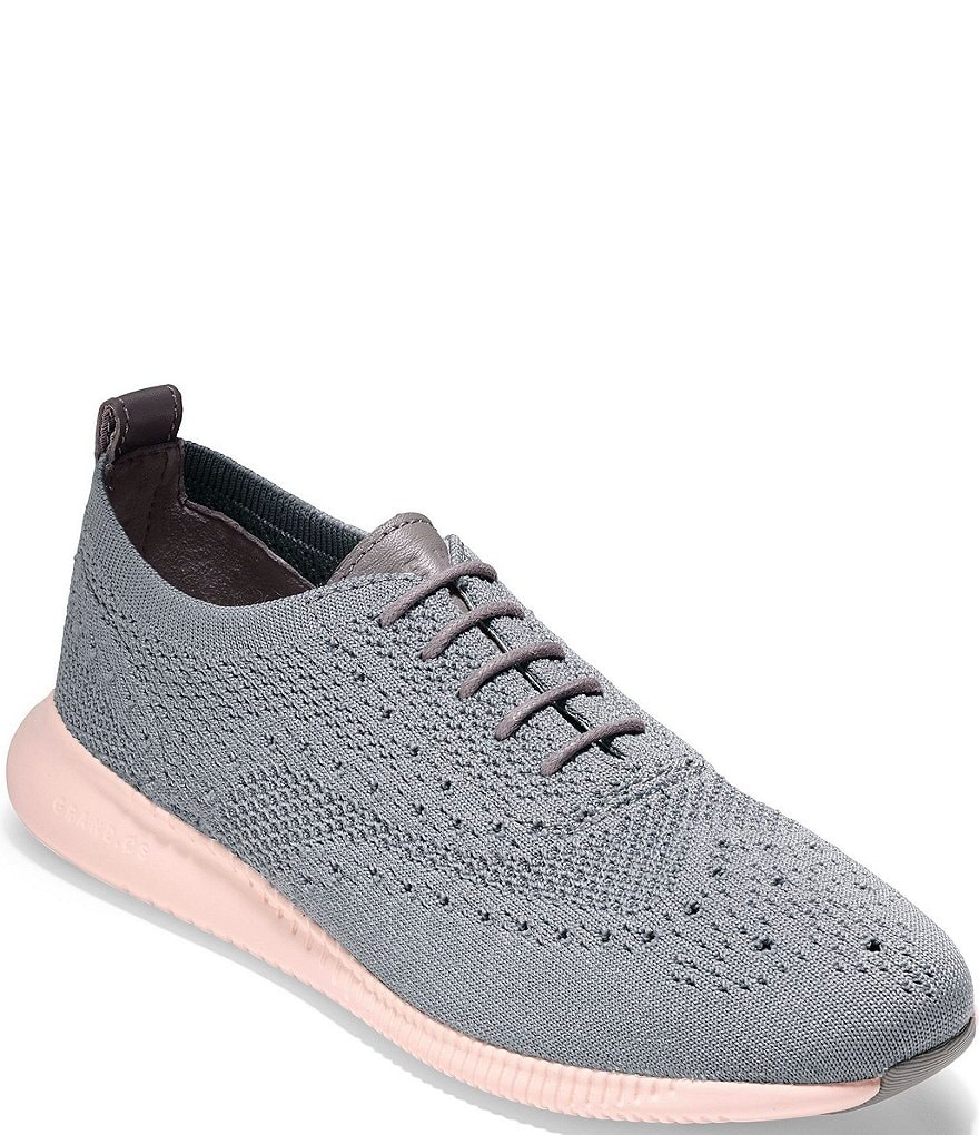 SoftWalk Willis Perforated Suede Platform Oxfords
