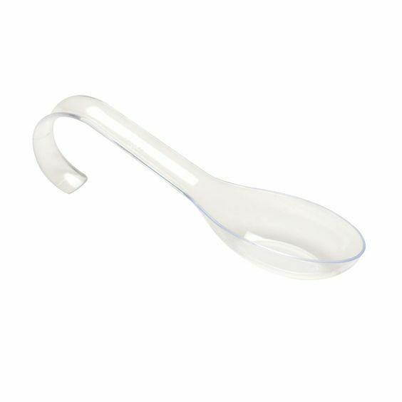 Fineline Settings 6502-CL, 5-Inch Clear Plastic Tiny Tensils, 200/CS