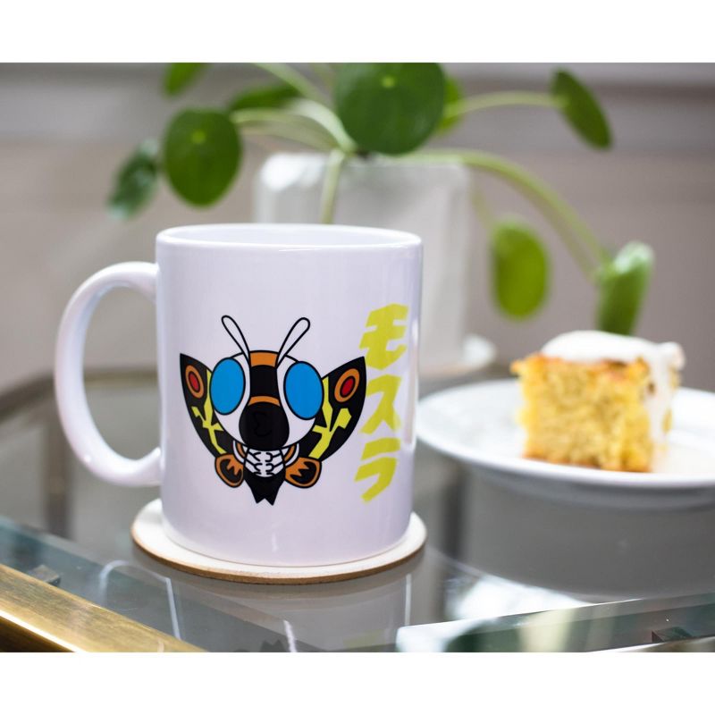 Surreal Entertainment Godzilla Chibi Mothra Ceramic Mug Exclusive | Holds 11 Ounces