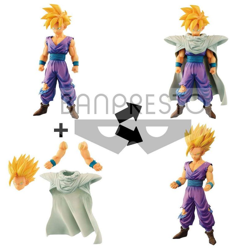 Banpresto Dragon Ball Z Grandista Super Saiyan Gohan 8" Figure Statue