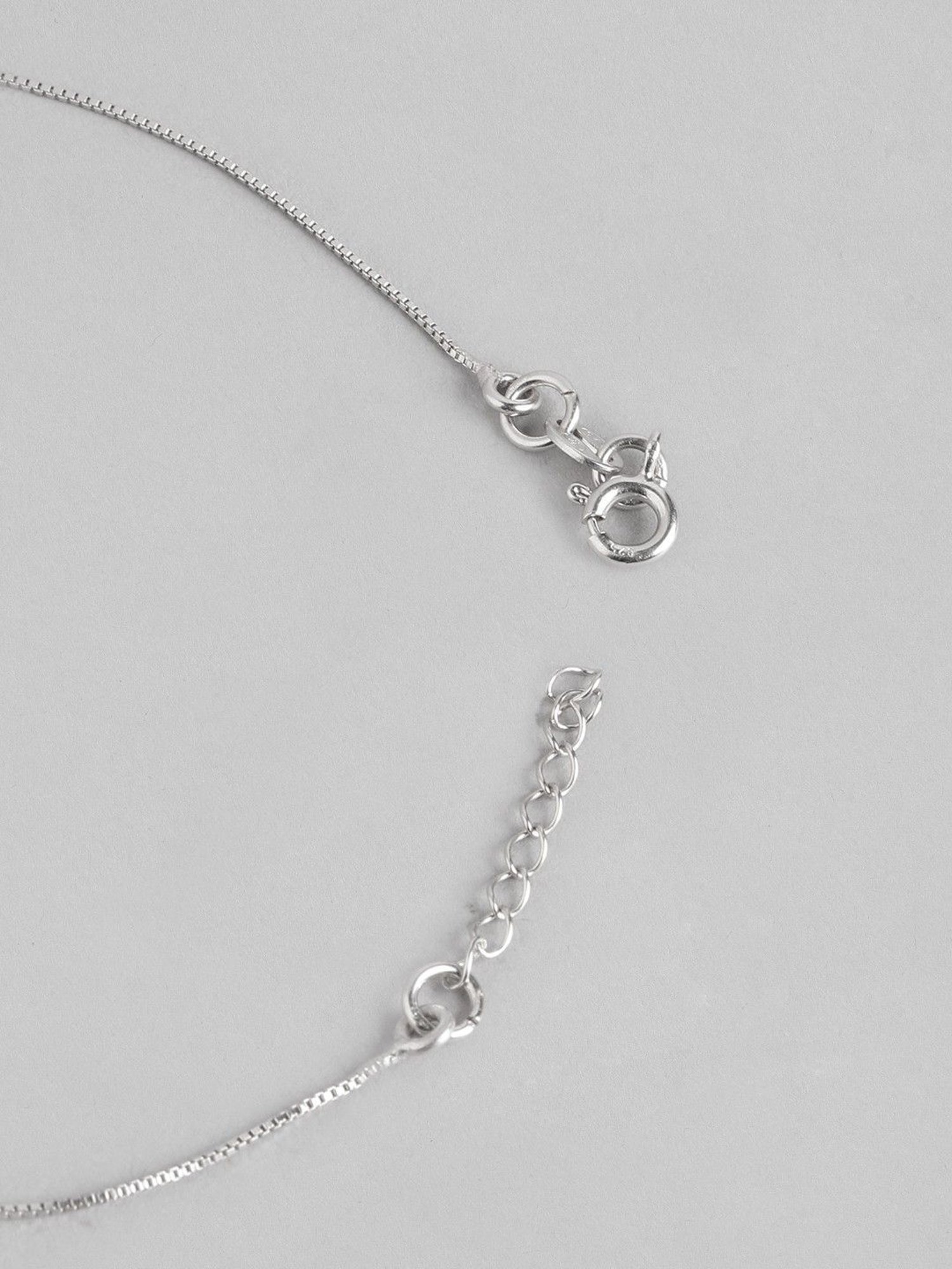 Zavya 92.5 Sterling Silver Anklet for Women
