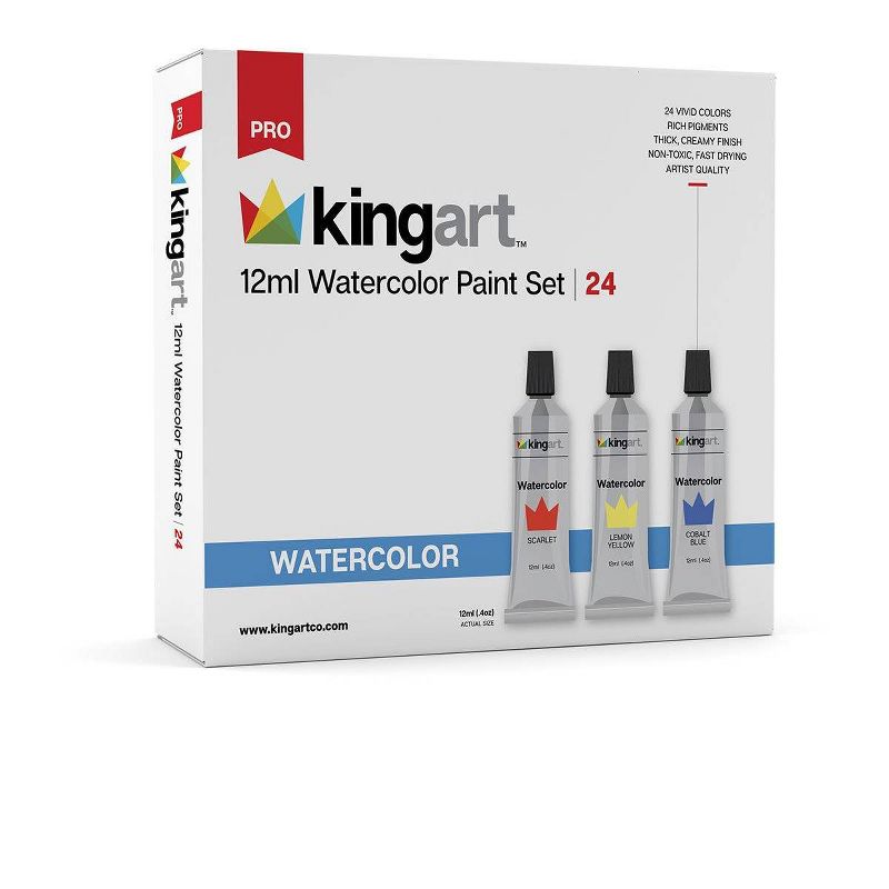 Kingart 77ct Paint Sketch Draw w/Pad Set