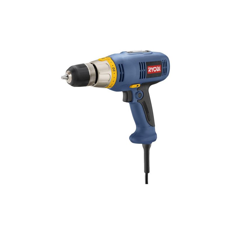 Ryobi ZRD47CK 4.5 Amp 3/8 in. Corded Variable Speed Clutch Driver