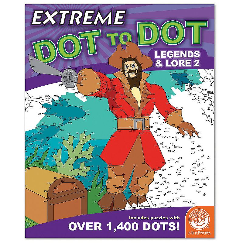 MindWare Extreme Dot To Dot: Legends & Lore 2 - Brainteasers
