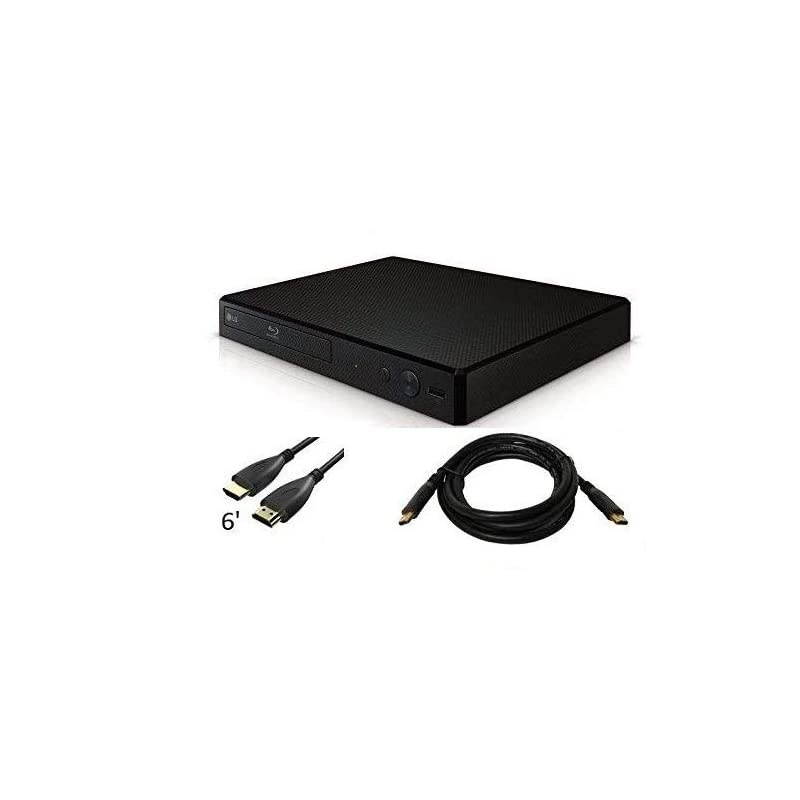 BP175 BluRay DVD Player with HDMI Port Bundle Comes with a 6 Foot HDMI Cable