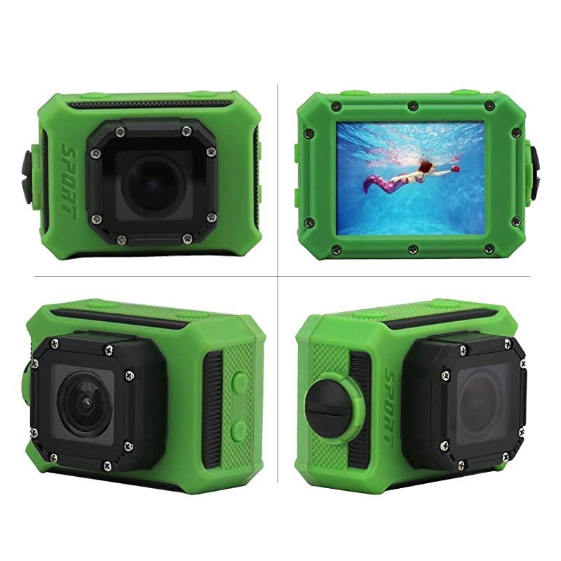Kids Camera  Q1 Digital Video Camcorder Action Camera Rechargeable with 8G SD Card 2.0&rdquo; for 3-12 Year Old Boys and Girls Birthday Festival Gift