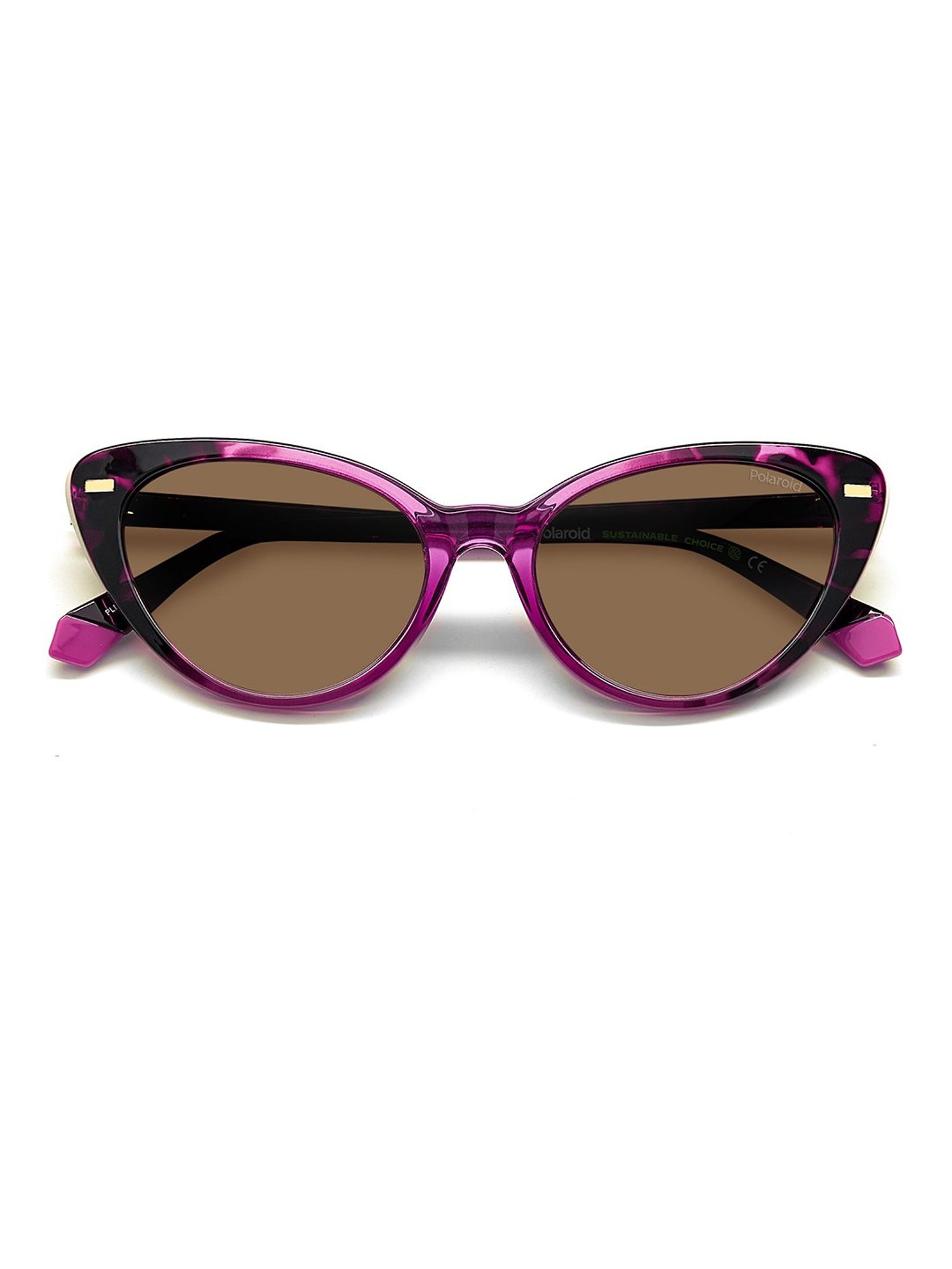 Polaroid Grey Cat Eye Sunglasses for Women