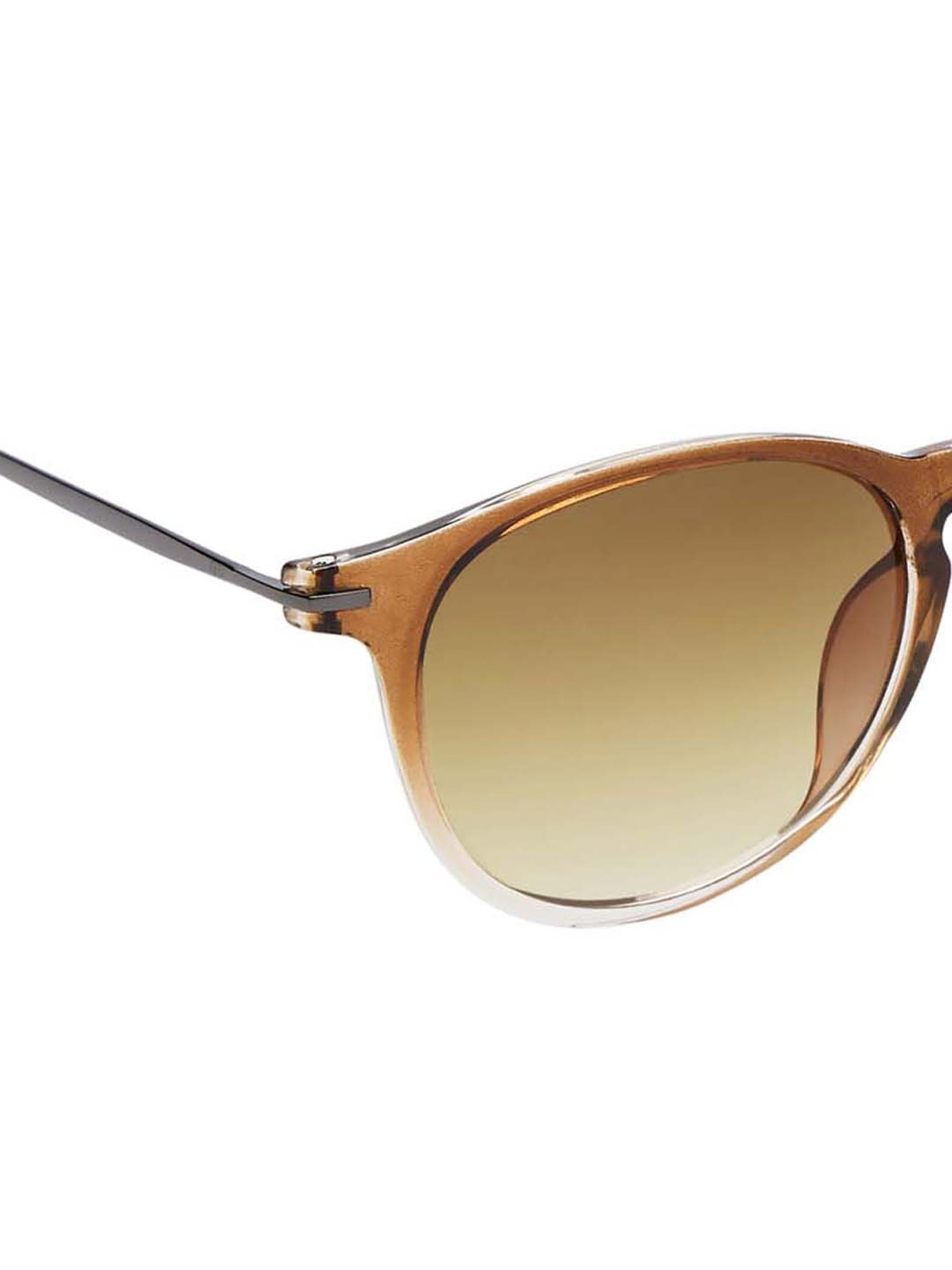 Gio Collection G4122CBRWX Brown Oval Sunglasses