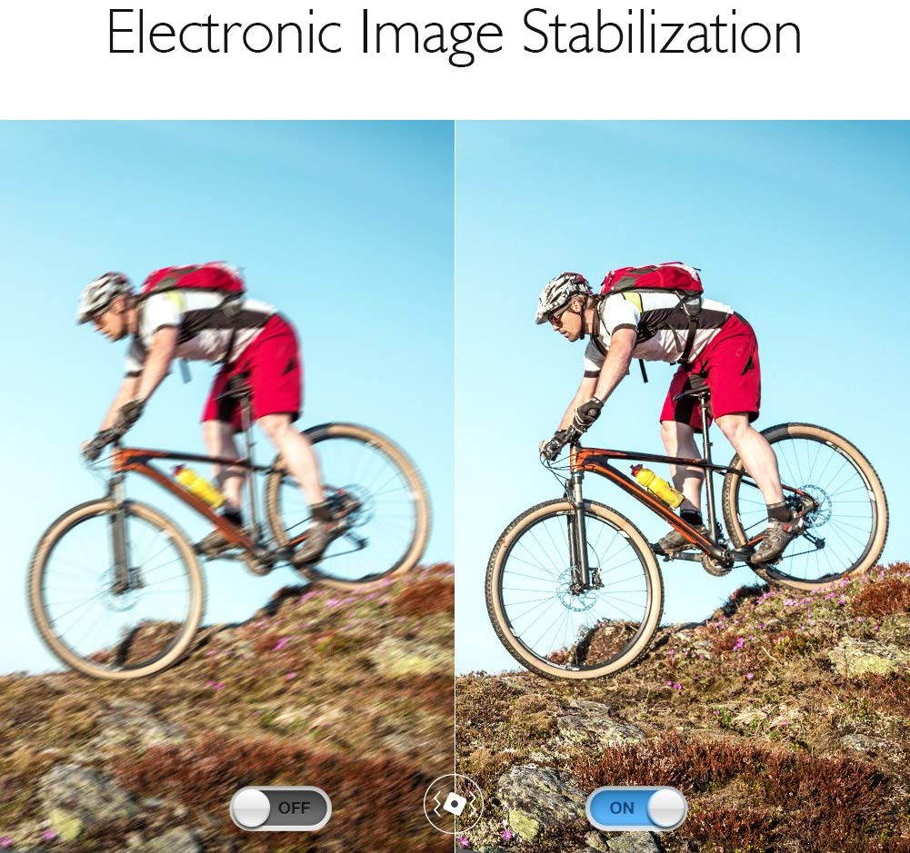 AKASO V50 Pro Leave No Trace Special Edition Action Camera Touch Screen 4K60 Waterproof Camera Features EIS and Wi-Fi Remote Control Sports Camera with 3 Batteries Wrist Strap and Accessory Kit