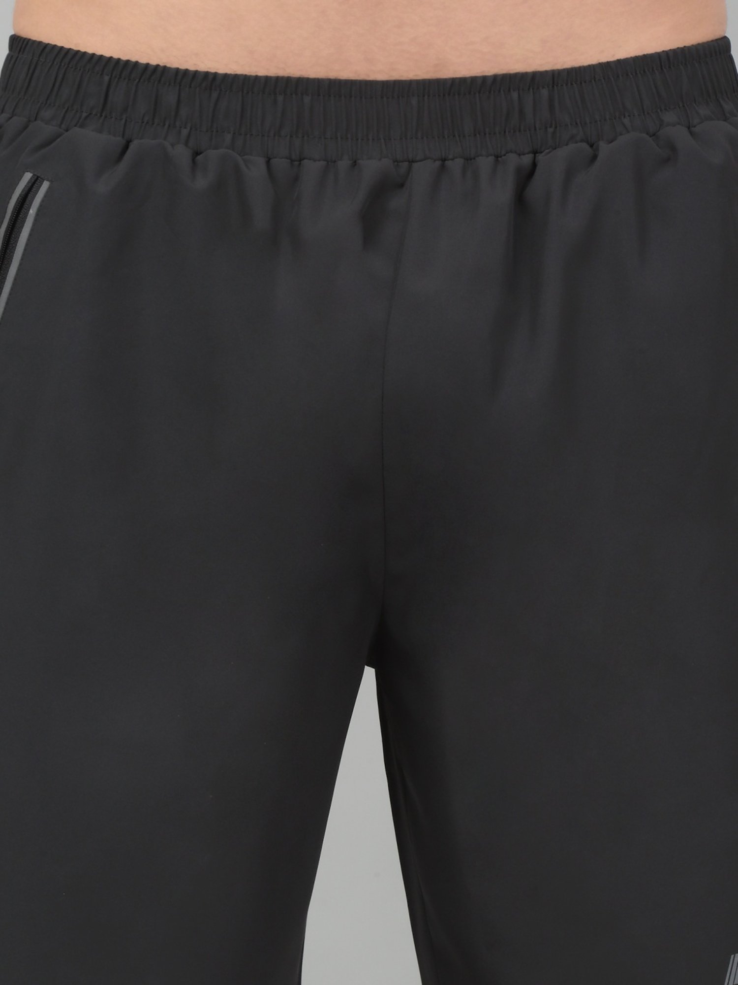 Cantabil Grey Regular Fit Sports Shorts