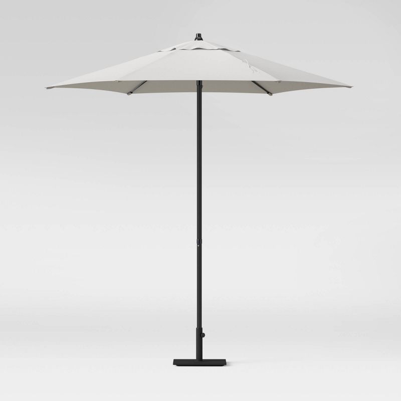 7.5' Round Patio Umbrella Gray - Room Essentials™
