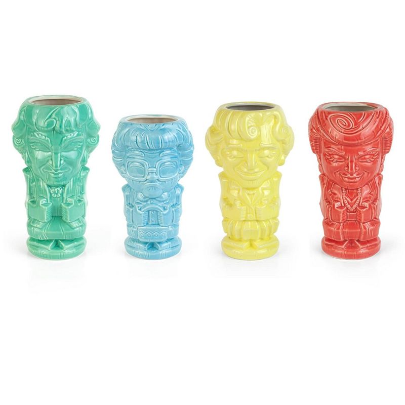 Beeline Creative Geeki Tikis The Golden Girls Ceramic Mugs | Set of 4
