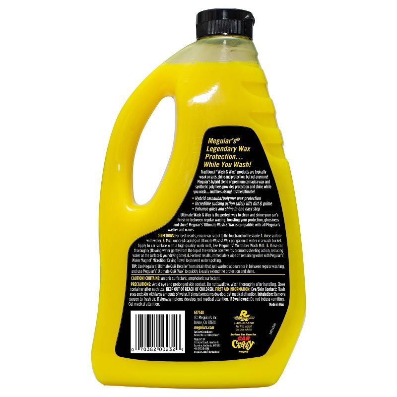 Meguiars 48ozUltimate Wash and Wax Auto Care Fluid