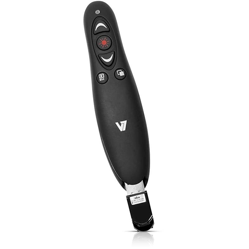 WP100024G19NB Professional Wireless Presenter with Laser Pointer and microSD Card Readerred
