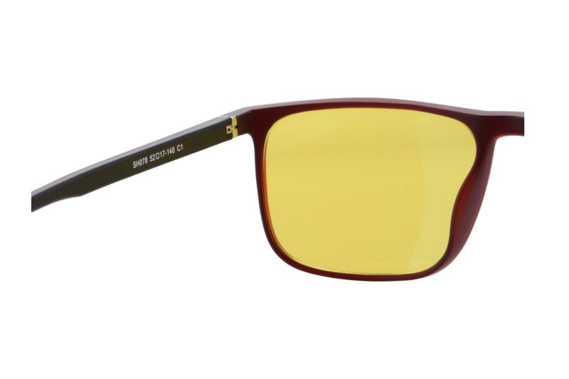 SHINU Monitor Users Anti Blue Light Computer Glasses Orange Lens and Driving Anti fatigue Computer Gaming glasses-SH078