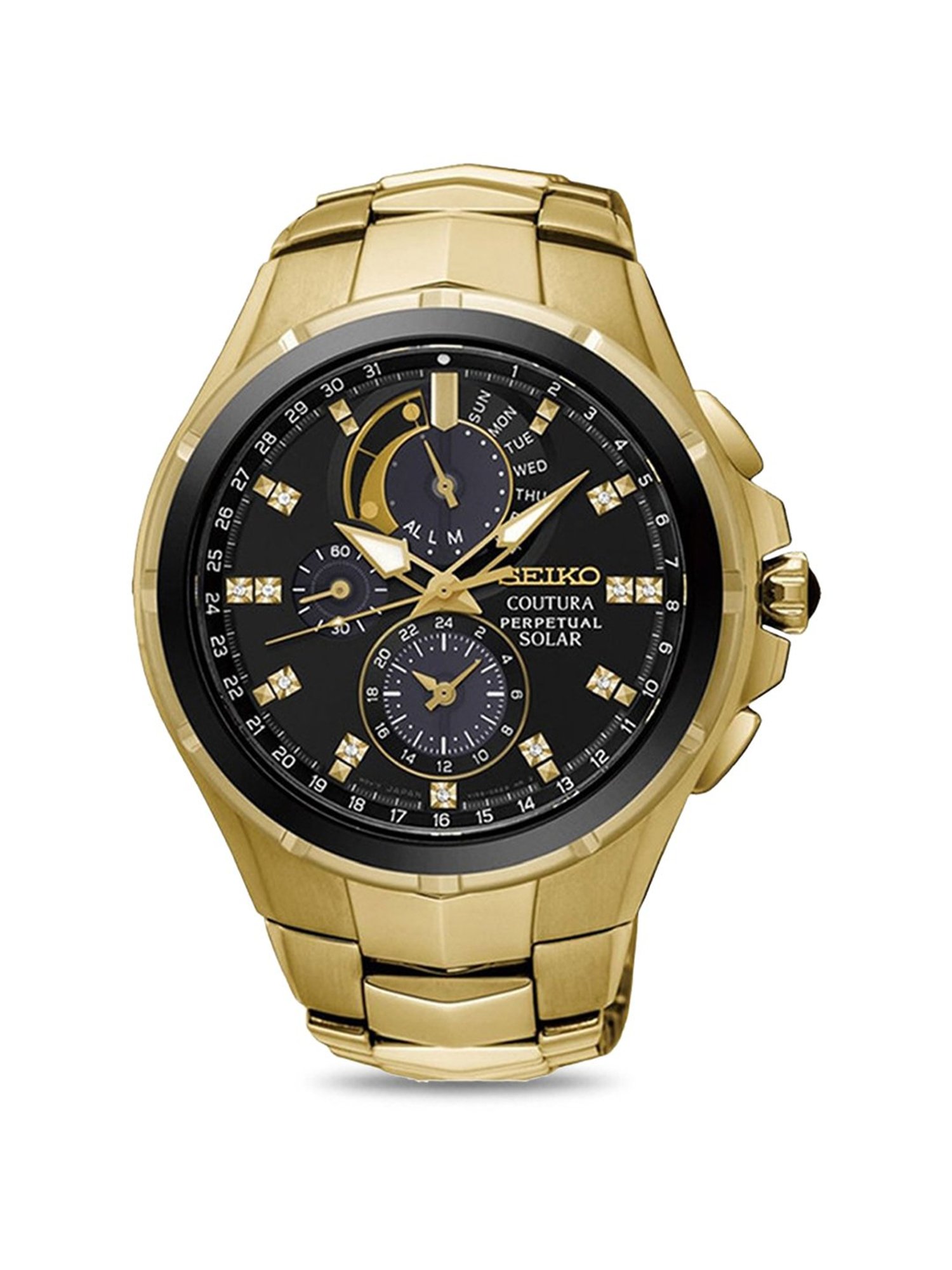 Seiko SSC572P1 Coutura Chronograph Watch for Men