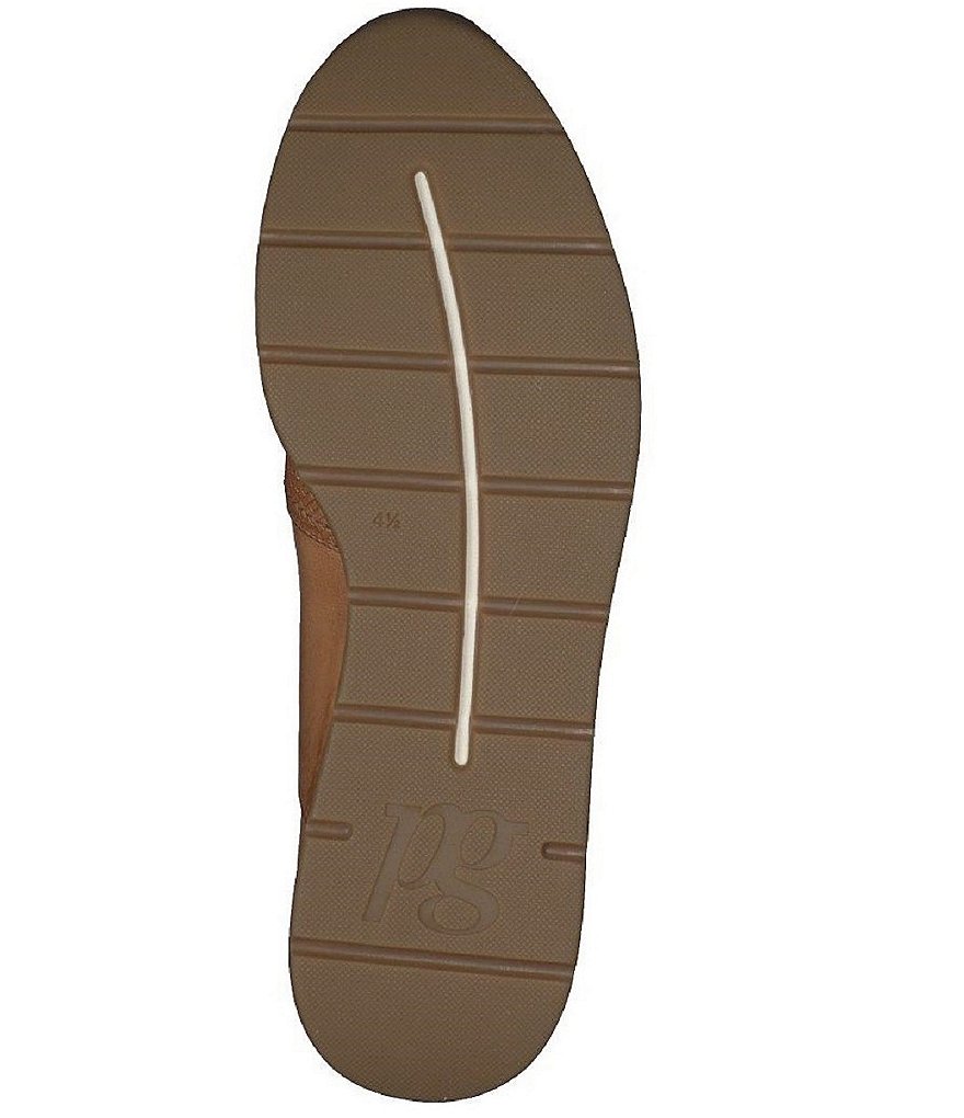 Paul Green Ivy Leather Woven Embossed Slip-On Loafers