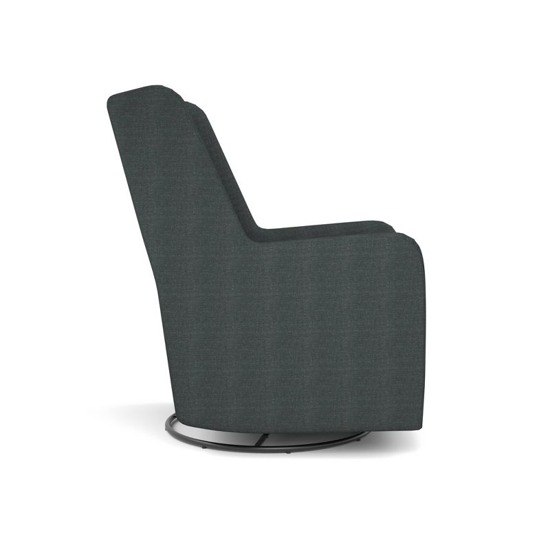 Best Chairs Inc. Brianna Swivel Glider - Cobalt