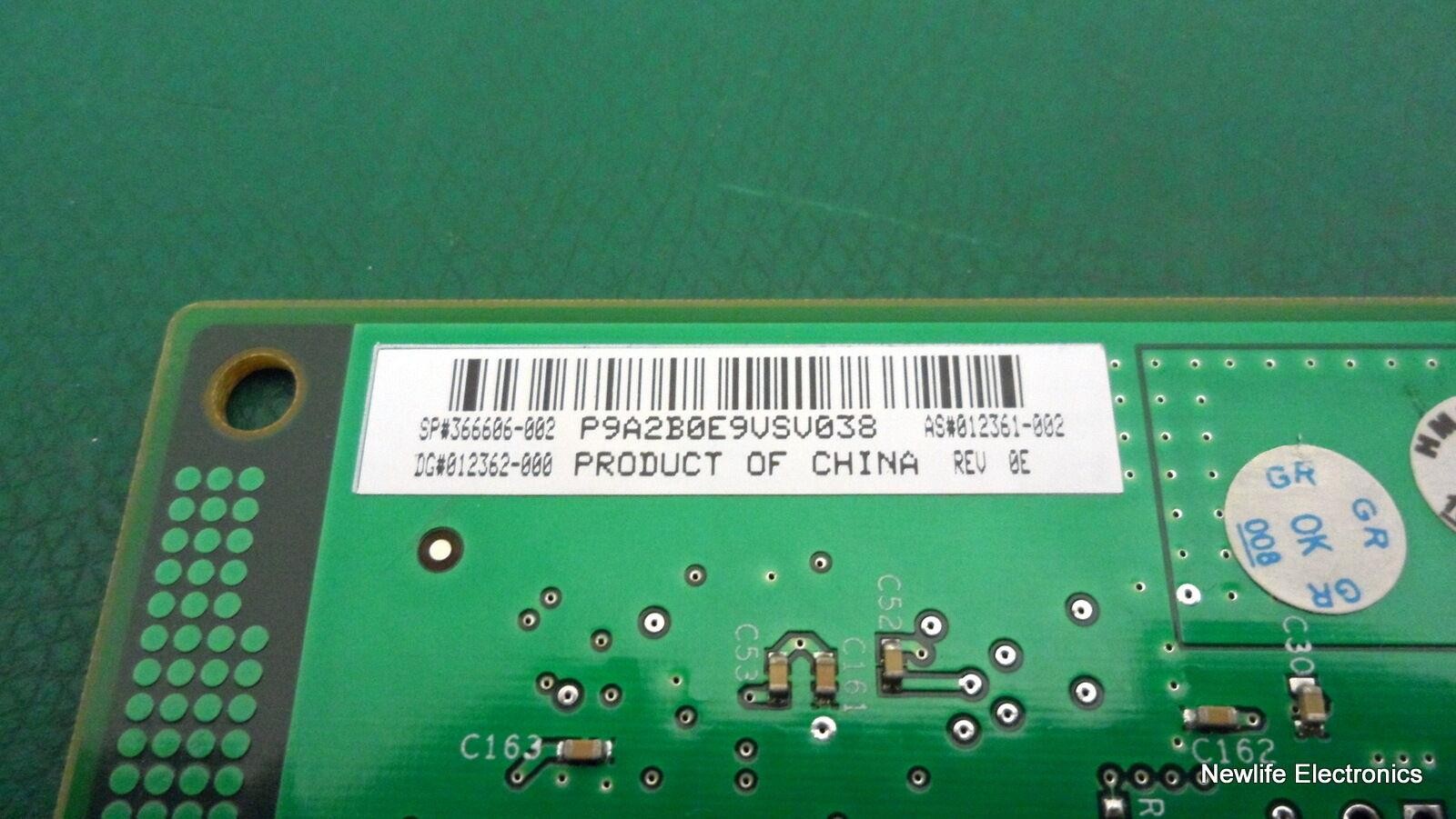 HP 366606-002 PCI-X 1000T Gigabit Server Adapter Card