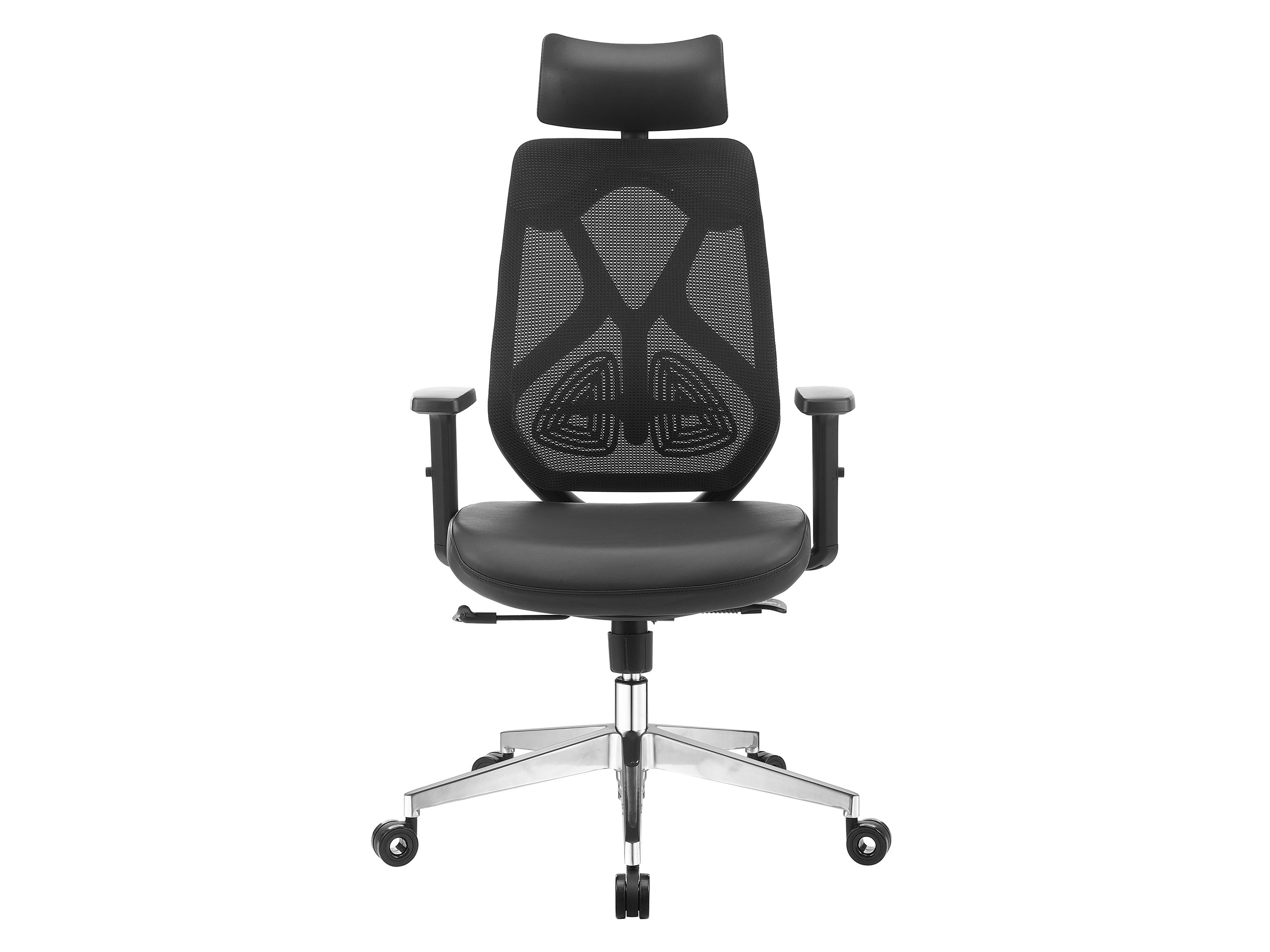 Worksmyth Home Office Ergonomic Computer Desk Chair, Adjustable Height Mesh Back Gaming Chair With Lumbar Support, Adjustable Armrest and Headrest, Tilt Tension