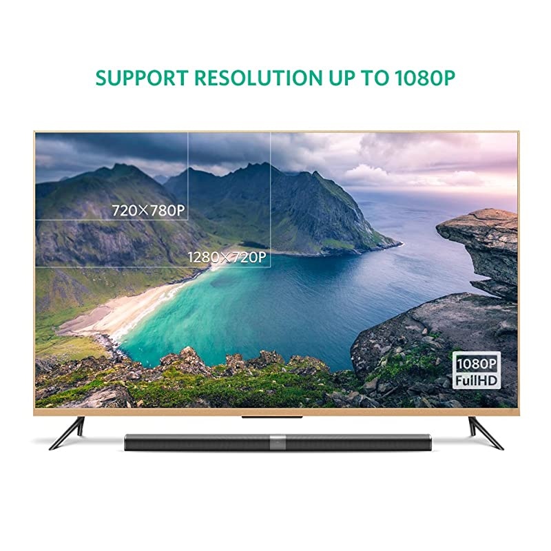 DVI to VGA Cable DVII 24+5 Male to VGA HD 15Pin Male Adapter Dual Link Video Cable 1080P Full HD from Laptop PC Host Graphics Card to Monitor Display or Projector Not DVID 24+1 10FT