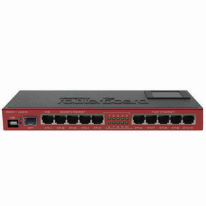 MikroTik - RB2011UIAS-IN - RouterBOARD 2011UiAS-IN with Atheros 74K MIPS CPU, 128MB RAM, 1x SFP port, 5x LAN, 5x Gigabit