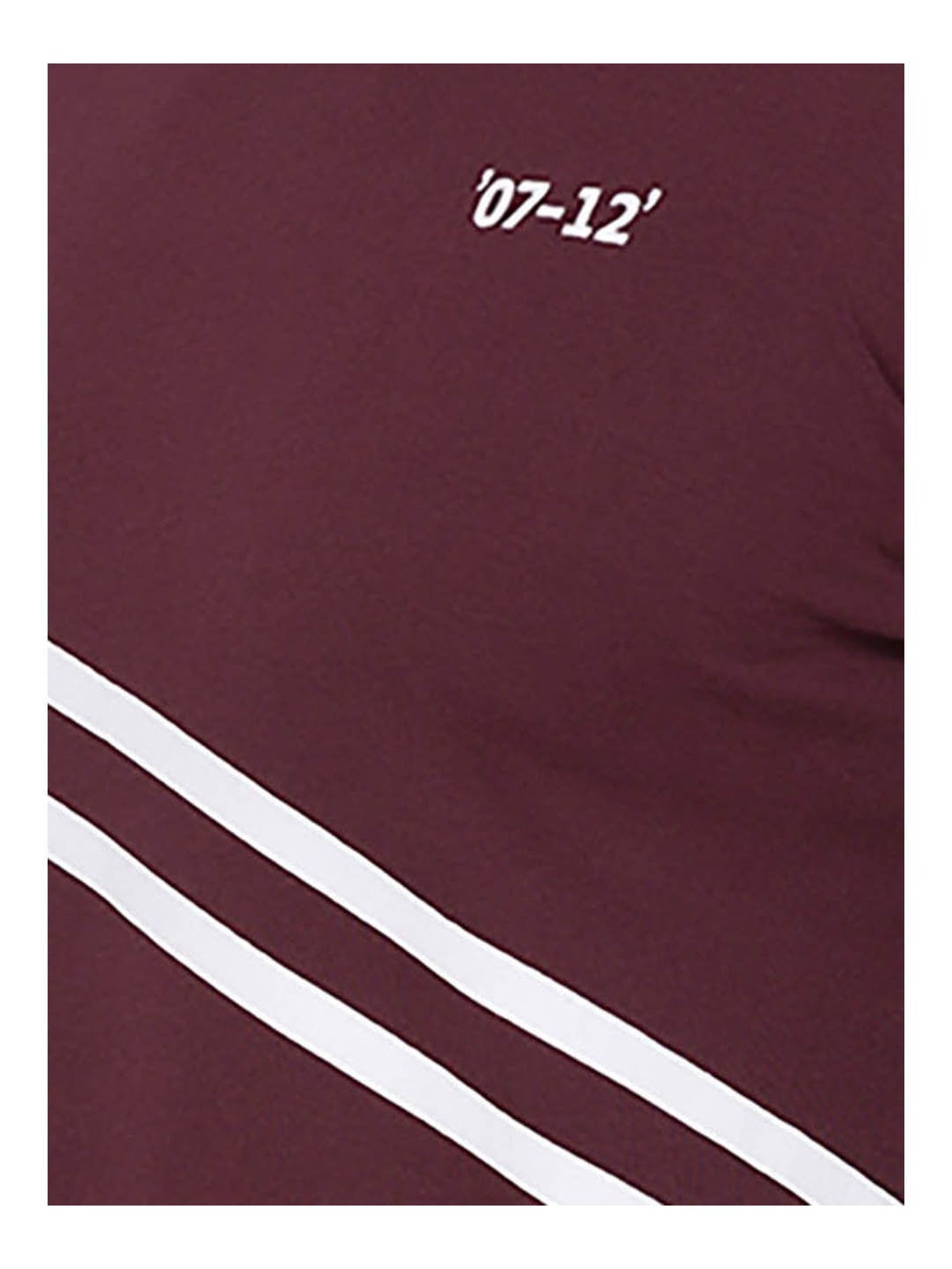 Being Human Wine Striped Sweatshirt