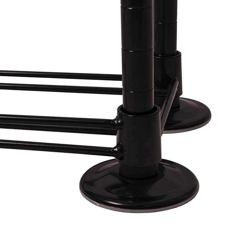 Maxsteel 12 Tier Shelving - Heavy Gauge Steel Wire Shelving for 864 CD/450 DVD/Blu-Ray/Games in Gunmetal,38408071