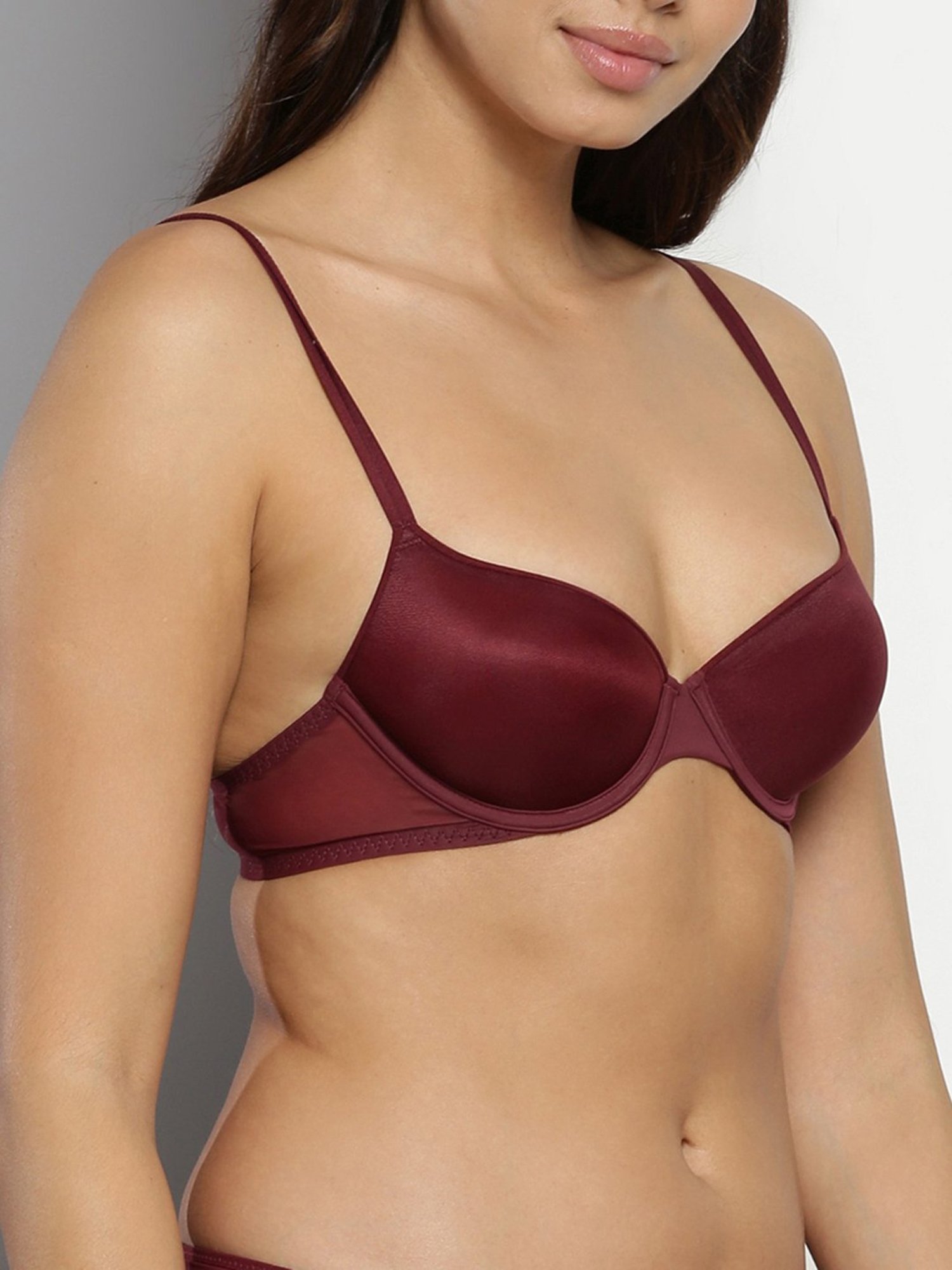 Tweens Peach & Green Non Padded Bra (Pack Of 2)