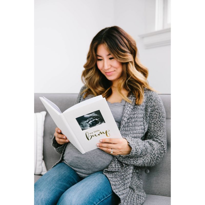 MBI Baby Post Bound Album W/Window 12"X12"-Blue