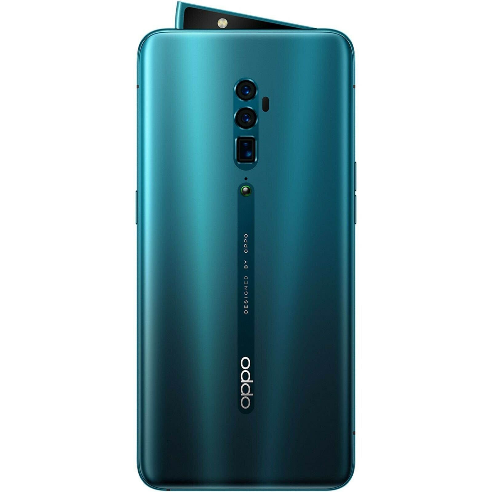 OPPO Reno 10x Zoom Dual-SIM 256GB / 8GB RAM (GSM Only, No CDMA) Factory Unlocked 4G/LTE Smartphone - Ocean Green