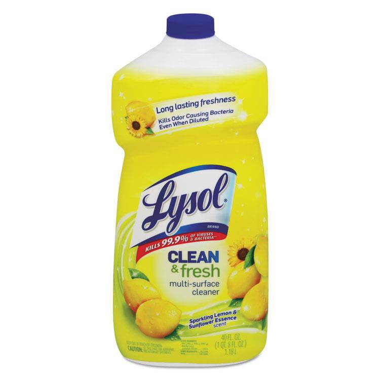LYSOL Brand All-Purpose Cleaner Sparkling Lemon & Sunflower Essence Scent 40oz