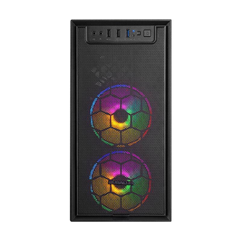 IPASON - Gaming Desktop - Ryzen 5 2600 6 Core up to 3.9GHz - RX550 4GB - 120GB SSD - 1TB HDD - 8GB DDR4 - Windows 10 home - Gaming PC