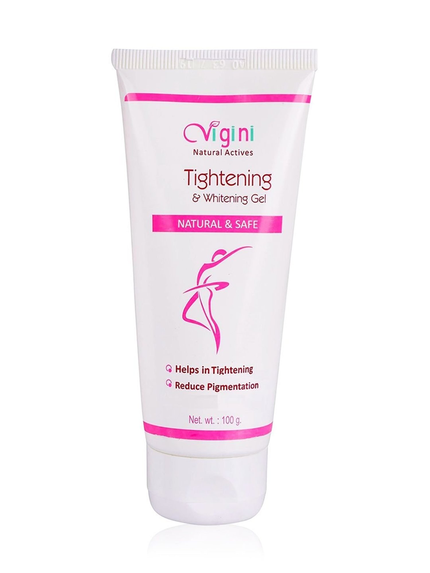 Vigini 100% Natural Actives Vaginal V Tightening & Whitening Gel - 100 gm