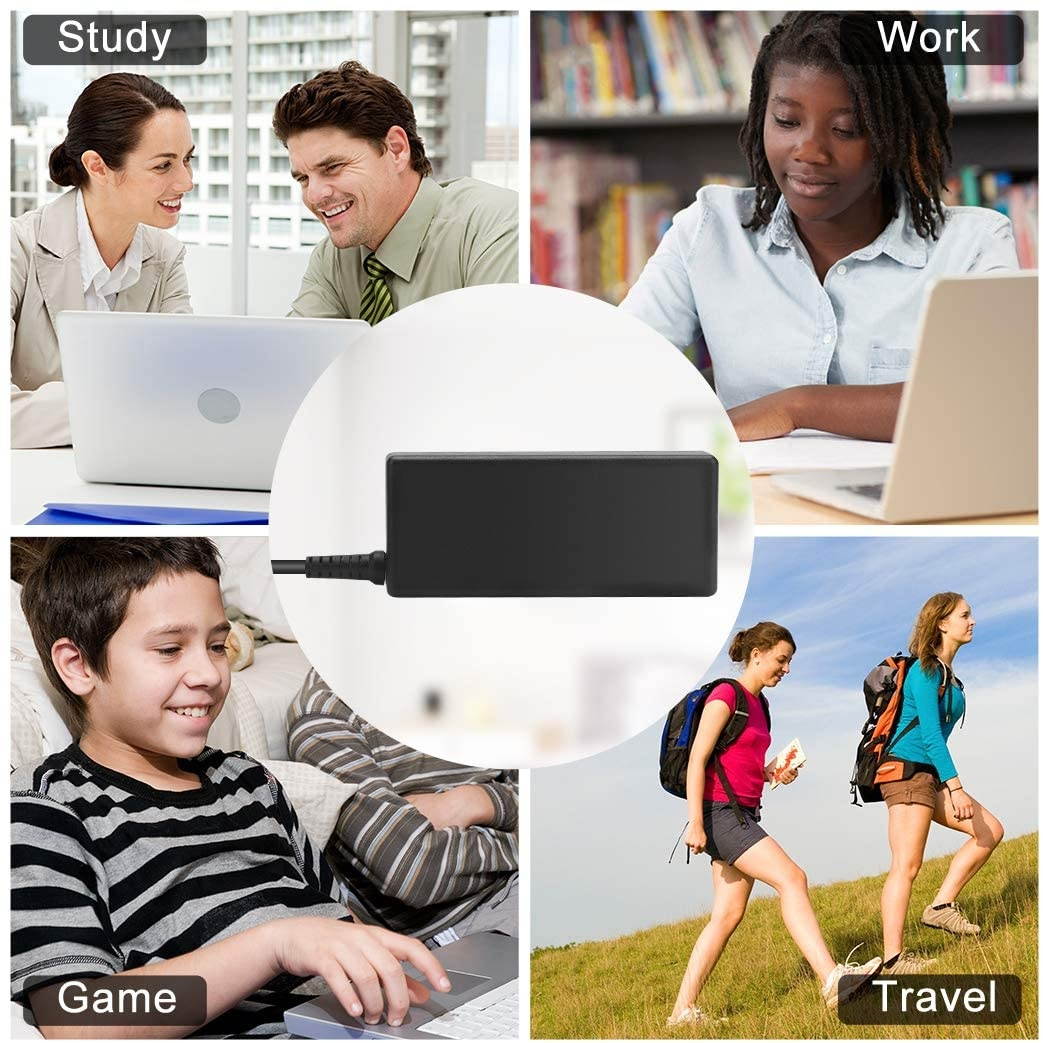 19V 3.42A 65W AC Laptop Charger Fit for Acer-Chromebook 15 R13 R11 CB3-532 CB3-111-C4HT CB3-131 C720 C720P C740 C720-2802 C720P-2600 Tablet AO1-431