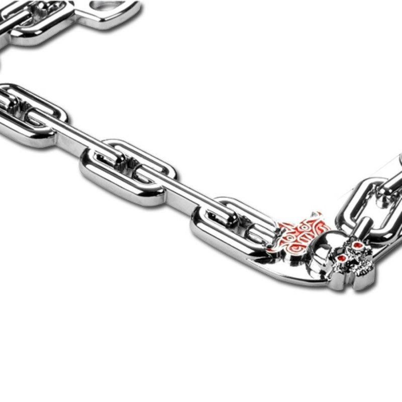 Valor Valor Auto Companion LPF1MC011NON Chrome Coating Metal License Plate Frame