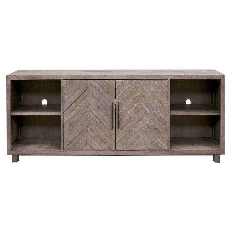 80" Palisades 2 Door Console Gray - Martin Furniture