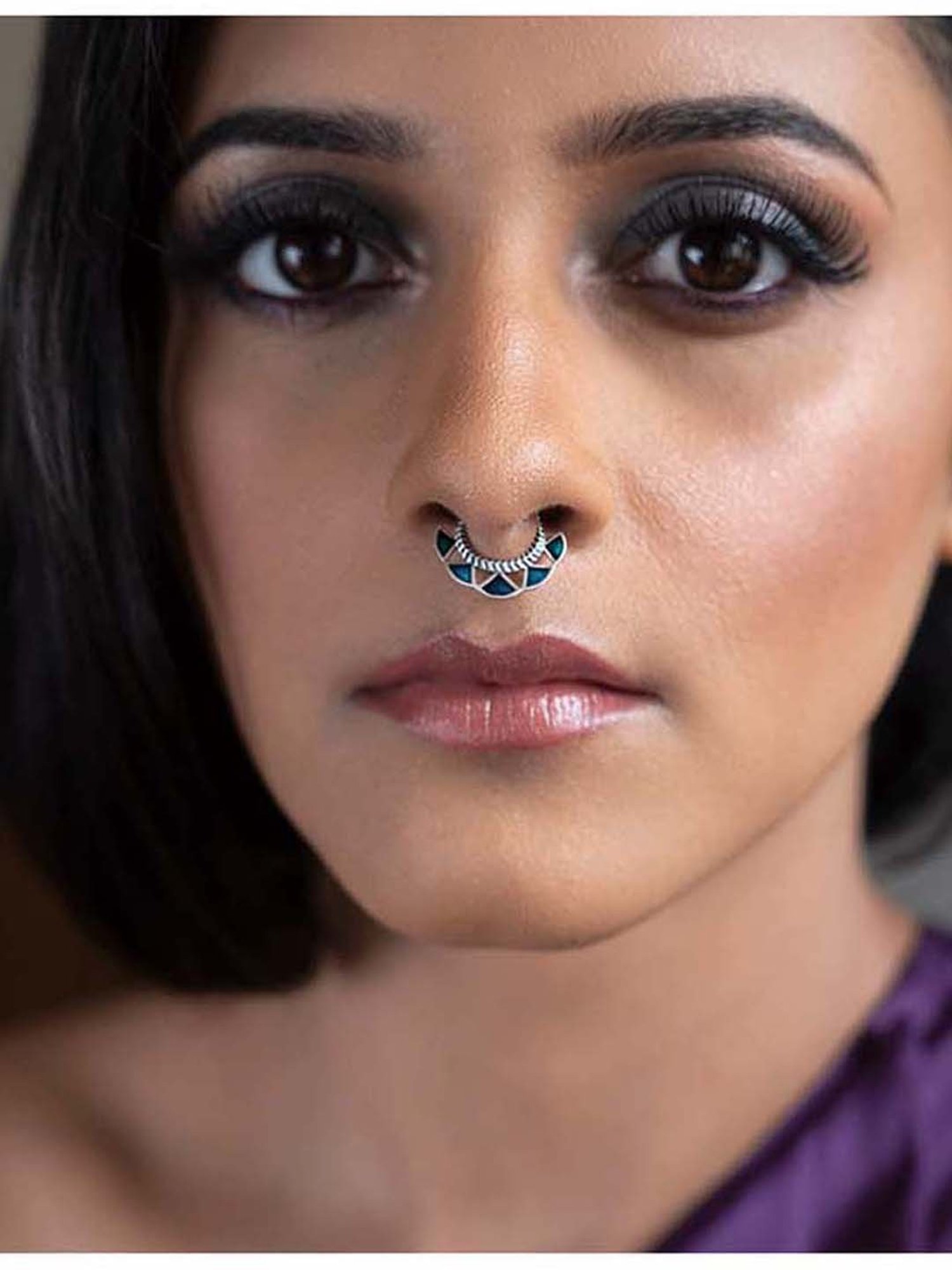 Shaya 92.5 Sterling Silver Owning My Intense OTTness Septum Ring