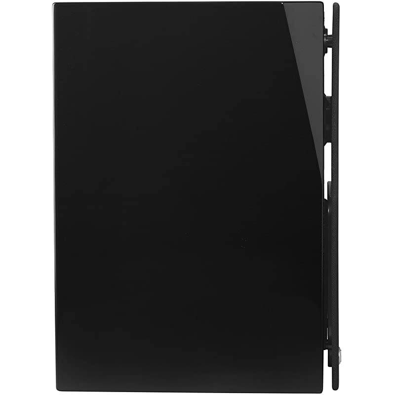 C Series C-3 Premium Sealed Box 3-Way Bookshelf Speaker, Single, High Gloss Black