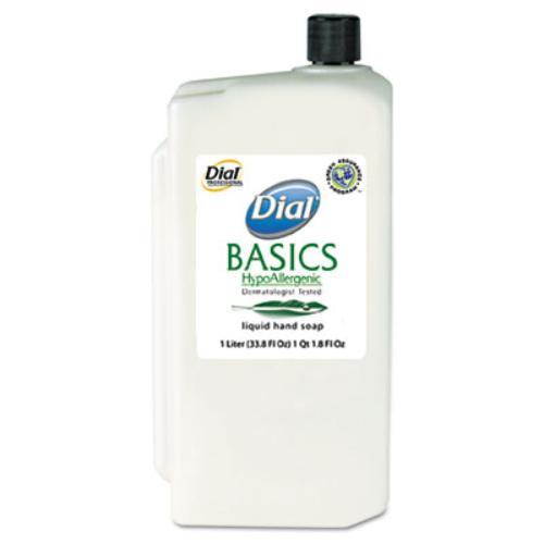 Basics Hypoallergenic Liquid Soap, Rosemary & Mint, 1 Liter Refill