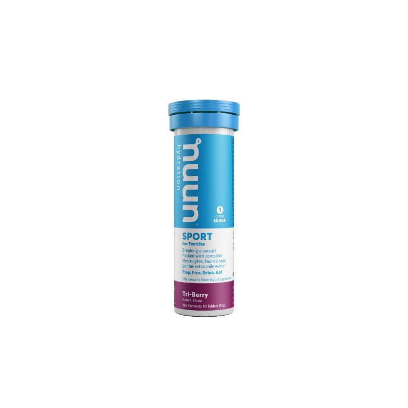 Nuun Hydration Sport Drink Tabs - Tri - Berry 10ct