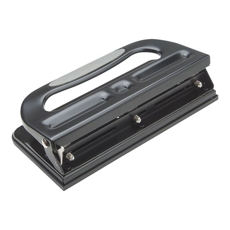 Staples Circle 3-Hole Punch 30 Sheet Capacity Black (24549/33989) 572645