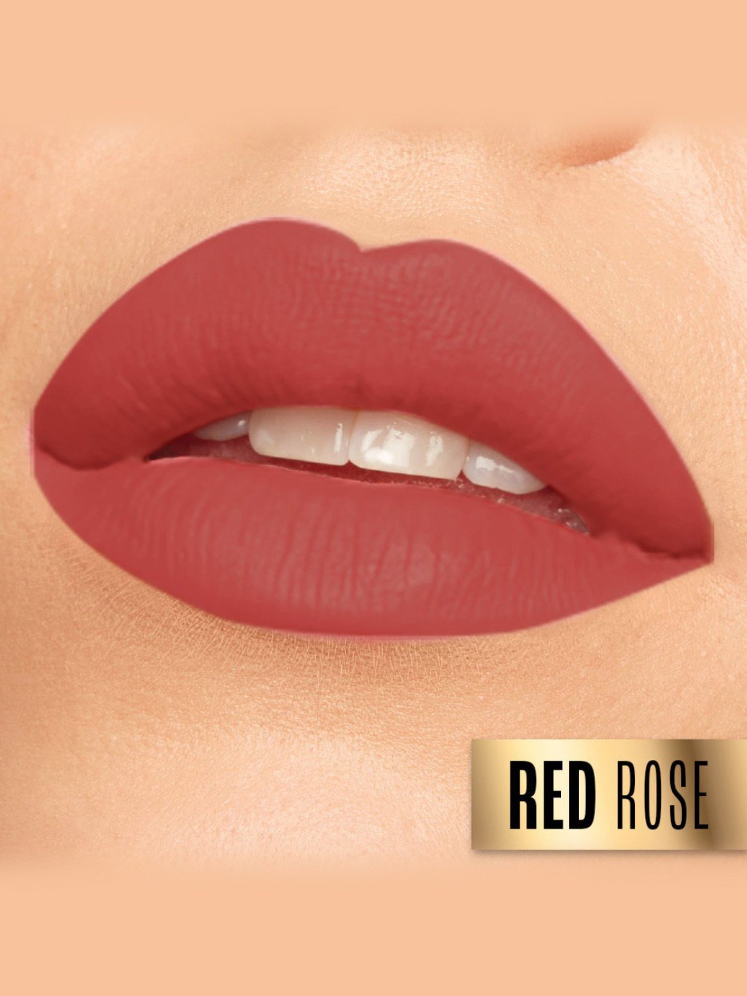 Lakme Absolute Beyond Matte Lipstick Red Rose - 3.4 gm