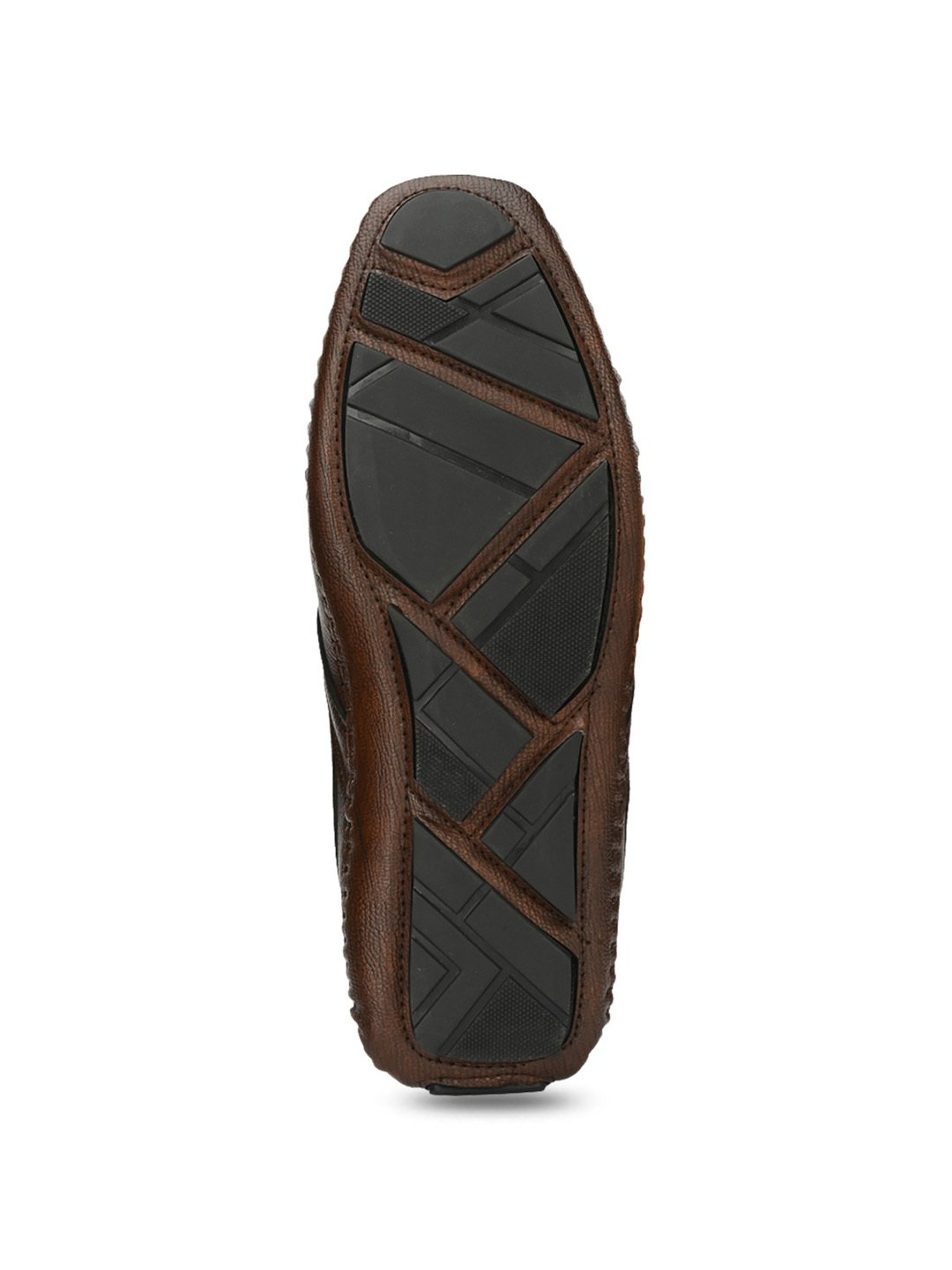 Fausto Men's Brown Ethnic Juttis